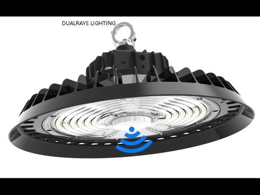 Αποδοτικότητας 140LPW UFO των οδηγήσεων υψηλός ΓΆΙΔΑΡΟΣ IP65 CB CE κόλπων ελαφρύς με ιδιαίτερα τη φωτεινότητα LUXEON SMD3030 LEDs