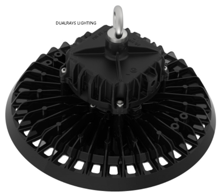 Dualrays υψηλός κόλπος ελαφρύ 150W IP65 και IK10 5 ελεύθερων UFO οδηγήσεων ετών για όλες τις βιομηχανικές περιοχές της εφαρμογής
