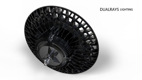 Φως των οδηγήσεων UFO των οδηγήσεων IP65 100W με 5 έτη εξουσιοδότησης για την επίδειξη υπεραγορών