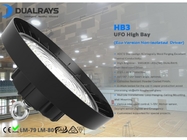 Πλήρης φωτισμός κόλπων των βιομηχανικών UFO οδηγήσεων Dualrays 150W HB3 για την εφαρμογή αποθηκών εμπορευμάτων εξουσιοδότηση 5 ετών