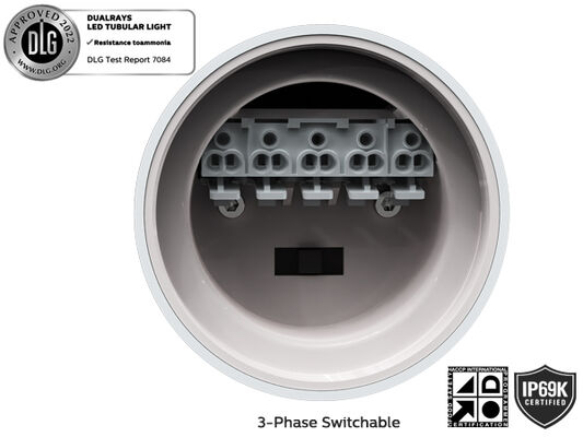0.6m 20W TB7 LED Tubular Light Αντο-UV Αμμωνία για αγροτικές εκμεταλλεύσεις