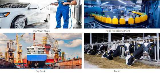 Φωτιστικό σωλήνα Super LED TB7 IP69K IP66 με επιλογή ισχύος/3CCT/3 φάσεων και 3/5 καλωδίων μέσω DIP Switch