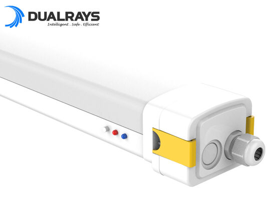 Φωτιστικό υγρασίας LED DUALRAYS D5 με επιλογή ισχύος/3CCT μέσω DIP Switch και δυνατότητα διαμπερούς καλωδίωσης