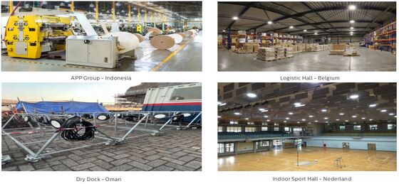 Φωτιστικό υγρασίας LED D5 5ft/60W με διακόπτη DIP για επιλογή ισχύος/3CCT 160LPW απόδοση