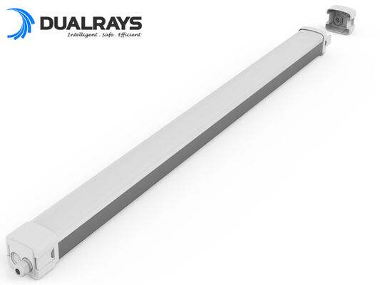 Λυχνία LED υγρασίας με διακόπτη DIP για επιλογή ισχύος και θερμοκρασίας χρώματος (CCT) για ευέλικτο έλεγχο φωτισμού σε γκαράζ και περιβάλλοντα