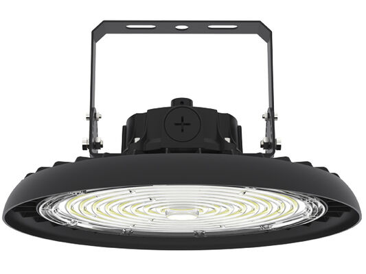 Φωτιστικό LED UFO High Bay 150W με απόδοση 150LPW, ρυθμιζόμενο με DIP switch για 3CCT και προαιρετική λειτουργία έκτακτης ανάγκης