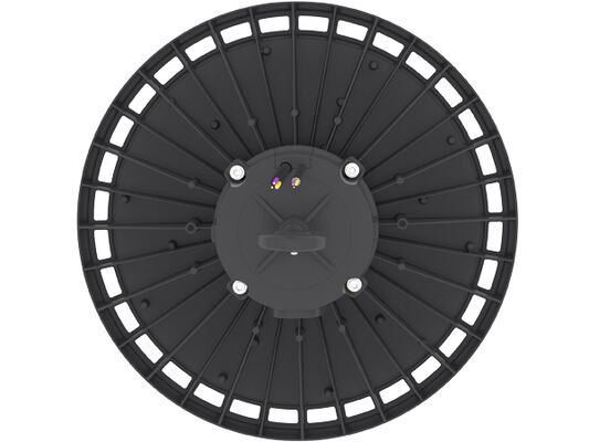 DUALRAYS 100W HB2 DIP Switchable Power και 3CCT UFO LED Highbay Light 170LPW Εφαρμόζεται για αποθήκες και αίθουσες logistics