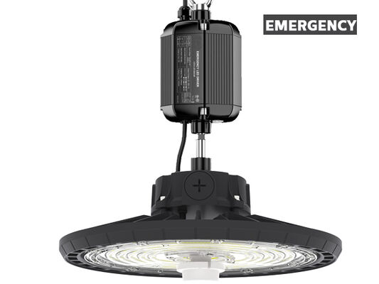 DUALRAYS HB2 DIP Switchable Power και 3CCT UFO LED Highbay Light με κατώφλι φωτός ημέρας| Αισθητήρας μικροκυμάτων με κατώφλι φωτός ημέρας ή συγκομιδή φωτός ημέρας| Επείγουσα Προαιρετική