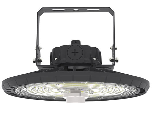 DUALRAYS HB2 DIP Switchable Power και 3CCT UFO LED Highbay Light 100W 170LPW Εφαρμόζεται για εργοστασιακές αίθουσες και χώρους παραγωγής