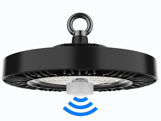 DUALRAYS LIGHTING HB4H 150W UFO High Bay Light 27750lm 185lm/W IP65 IK08 DALI ENEC CE RoHS IES LDT Φωτισμός αποθήκης