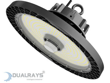 Εξασθένισης λειτουργίας 240W UFO των οδηγήσεων υψηλός κόλπων ελαφρύς διασκεδασμός θερμότητας κουδουνιών 160LPW άριστος