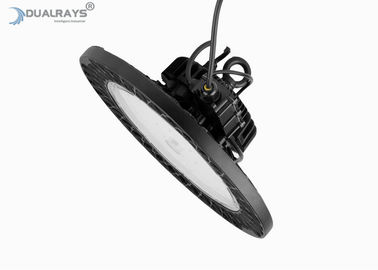 Ελαφρύς 200W των θερμών άσπρων οδηγήσεων UFO ο υψηλός γερός κύβος κόλπων πέταξε τη συσκευή φωτισμού αργιλίου