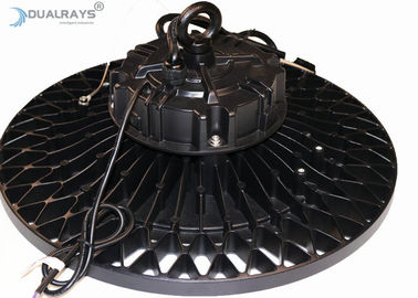 Φυσικό άσπρο οδηγημένο ελαφρύ AC100~240V UFO υψηλό υλικό αργιλίου κόλπων γερό χυτό κύβος