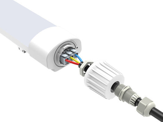 Τρι απόδειξη ελαφρύ IP66 IK10 1 των οδηγήσεων σειράς 20W 2ft Dualrays D2 στη λειτουργία εξασθένισης 10VDC ΔΆΛΙ Zigbee προαιρετική