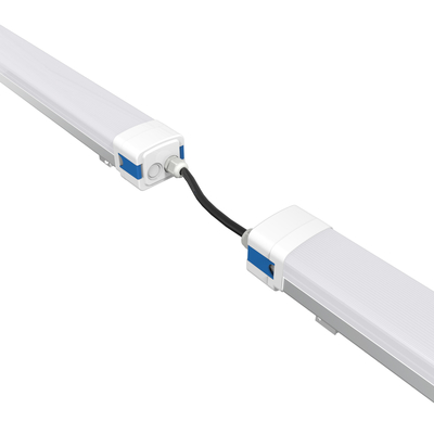 IK08 ελαφρύ 40W IP66 5ft των τρι οδηγήσεων απόδειξης αδιάβροχο PC Al για την αποθήκη εμπορευμάτων εργαστηρίων