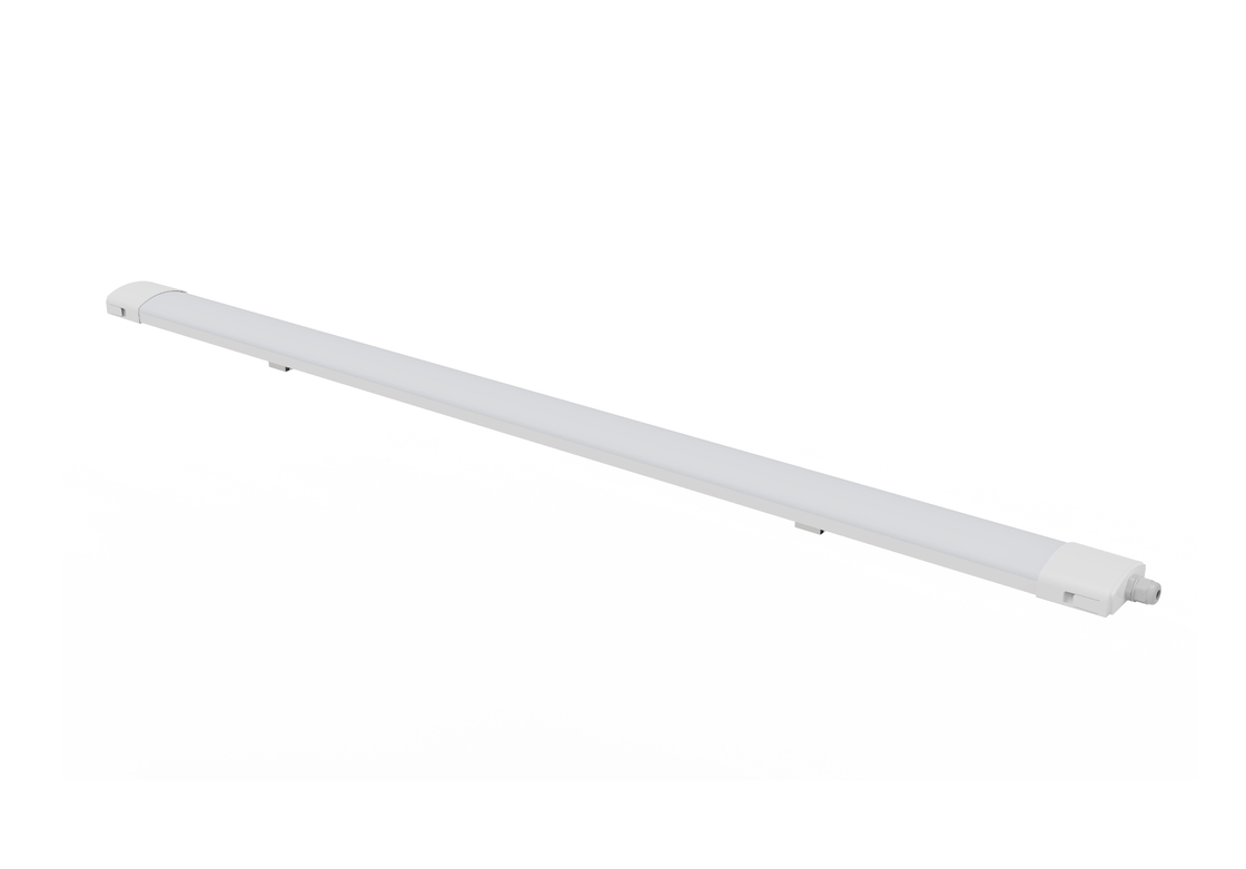 Τρι απόδειξη ελαφρύ 160LPW IP65 IK10 40W 4ft αποσύνθεσης χαμηλού φωτός τέλειος διασκεδασμός θερμότητας