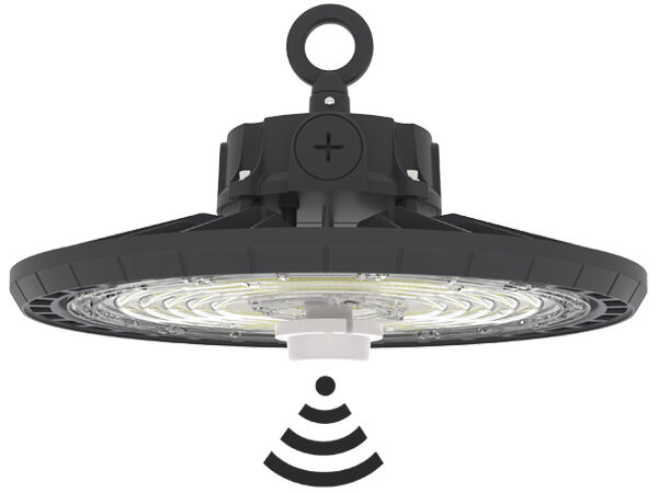DUALRAYS HB2 DIP Switchable Power και 3CCT UFO LED Highbay Light 100W 170LPW Εφαρμόζεται για εργοστασιακές αίθουσες και χώρους παραγωγής