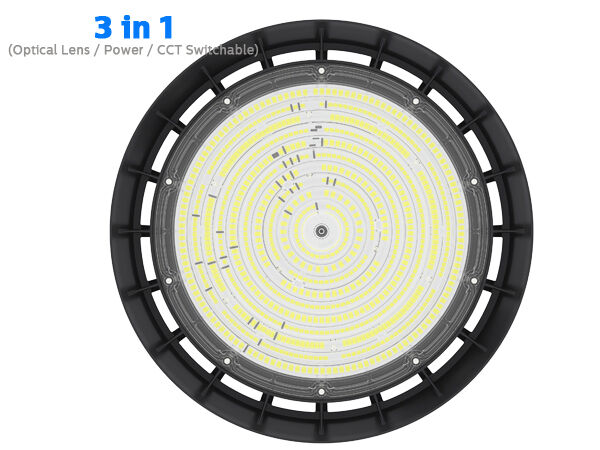 80W 100W 120W DUALRAYS LIGHTING HB5 UFO LED High Bay Light 200lm/W IP65 IK08 LiteOn 5050 6500K Φωτισμός αποθήκης 7 χρόνια Εγγύηση