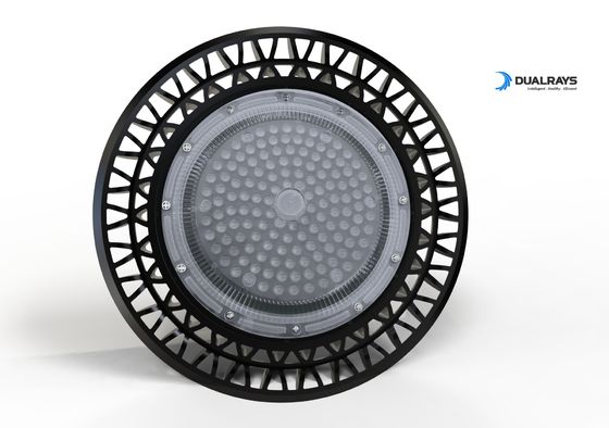 Υψηλός κόλπος ελαφρύ 150W των οδηγήσεων γυναικείων καλτσών UFO αποθηκών εμπορευμάτων με το ΓΆΙΔΑΡΟ ROHS CB CE για την επίδειξη εγκαταστάσεων