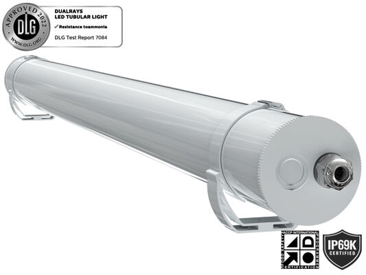 Οι ελαφριοί 160LPW 20W 30W 40W 50W PIR των οδηγήσεων απόδειξης ατμού σκόνης νερού σωλήνες αισθητήρων T8 τρι απόδειξης αντικαθιστούν