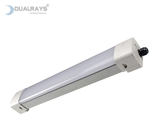 600mm οδηγημένη τρι απόδειξη ελαφρύ 160LPW IP65 IK08 20 Watt 2ft αλουμίνιο Shell για το εργοστάσιο