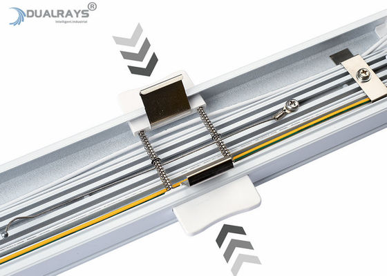 Το Dualrays 1430mm καθολικό βούλωμα 35W στο γραμμικό φως τοποθετεί όπισθεν 5 εξουσιοδότησης πολλαπλάσιας έτη γωνίας ακτίνων